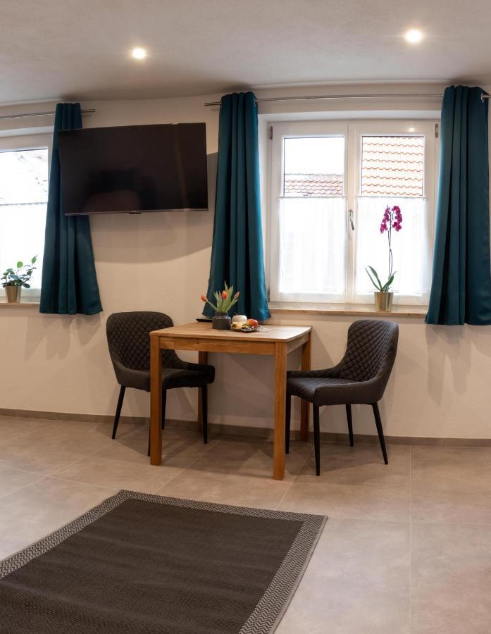 Apartment Alte Raiffeisenkasse Rothenburg Ob Der Tauber Ngoại thất bức ảnh
